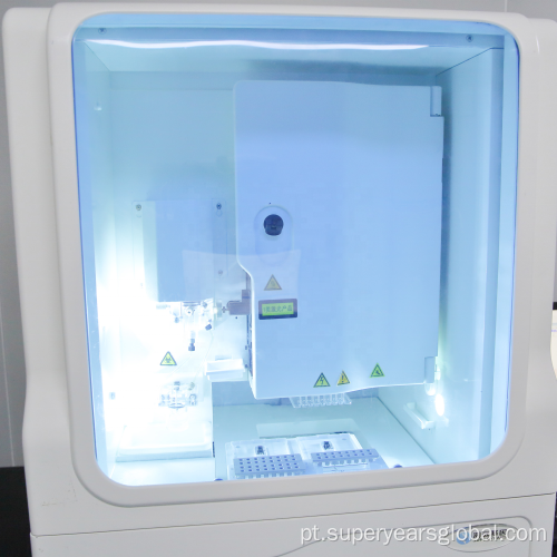 Máquina de analisador de DNA de equipamento de teste genético